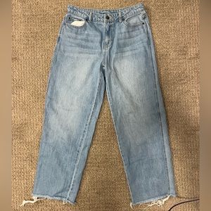 Future Collective Light Wash Mom Jeans